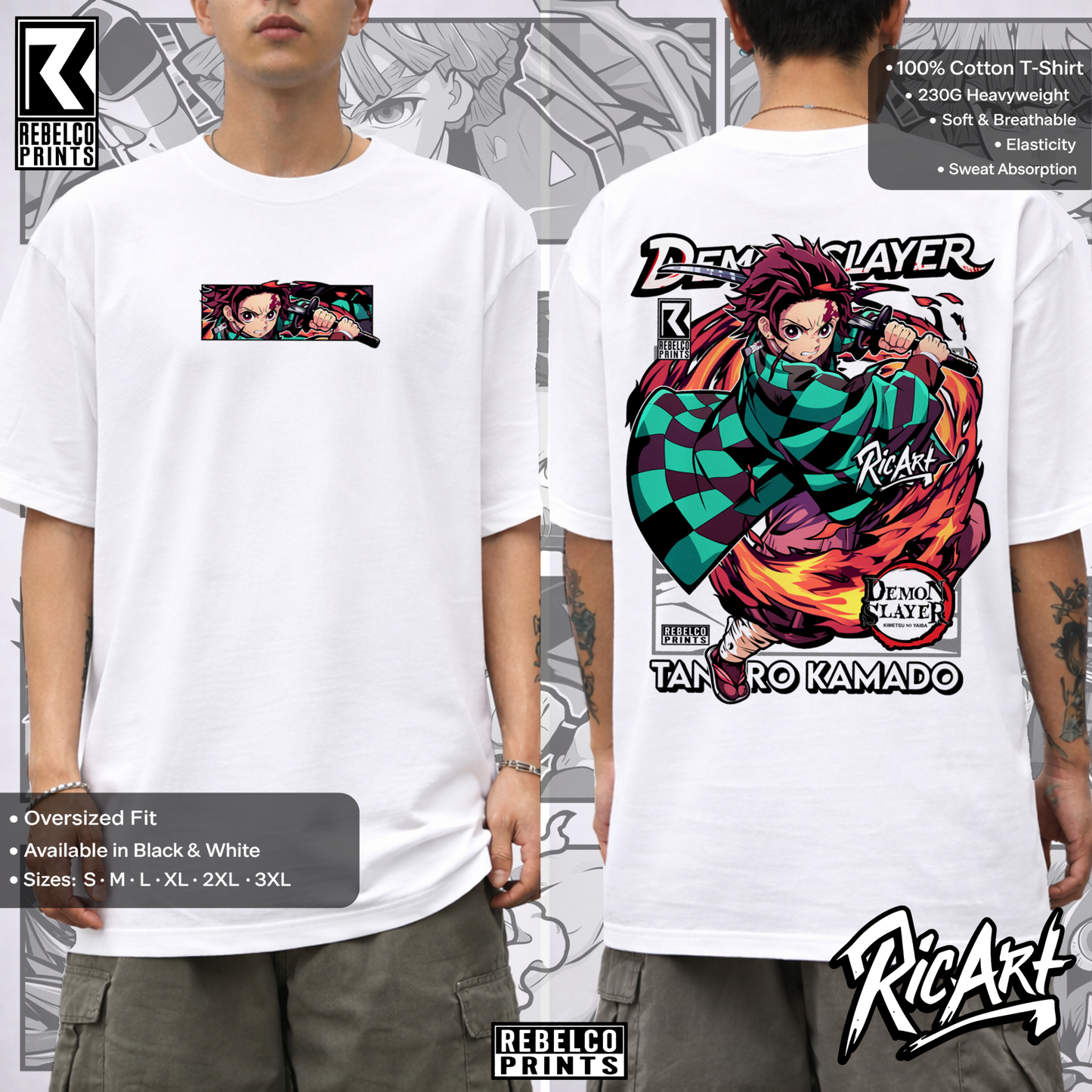 Demon Slayer Tanjiro T-Shirt