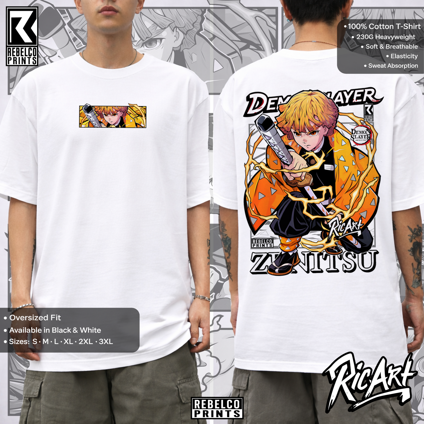 Demon Slayer Zenitsu T-Shirt