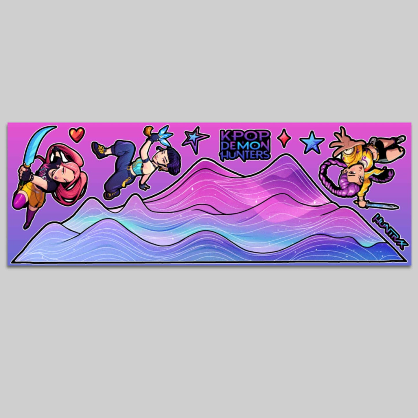 KPOP Demon Hunters FlexiForm Sticker