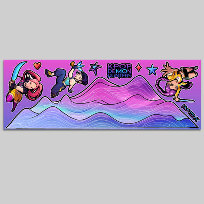 KPOP Demon Hunters FlexiForm Sticker
