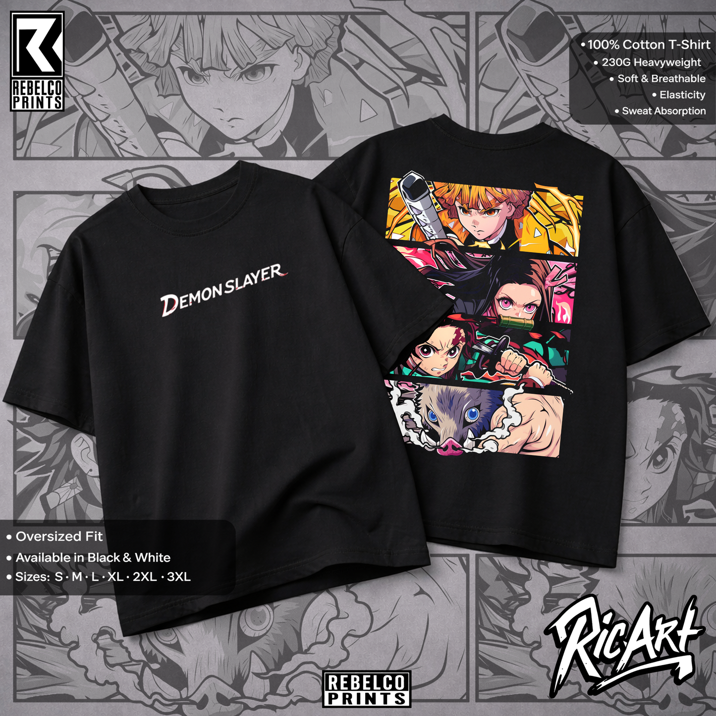 Demon Slayer Squad T-Shirt
