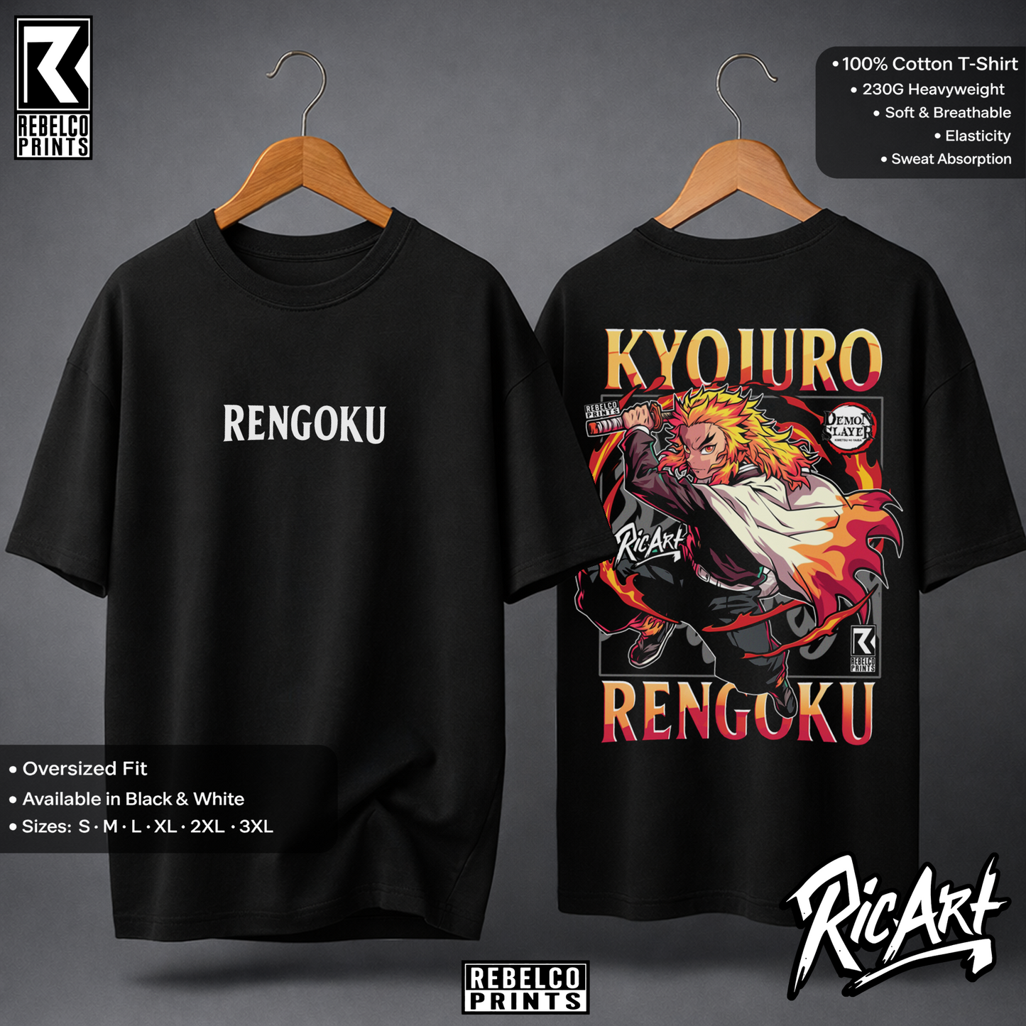 Demon Slayer Rengoku T-Shirt