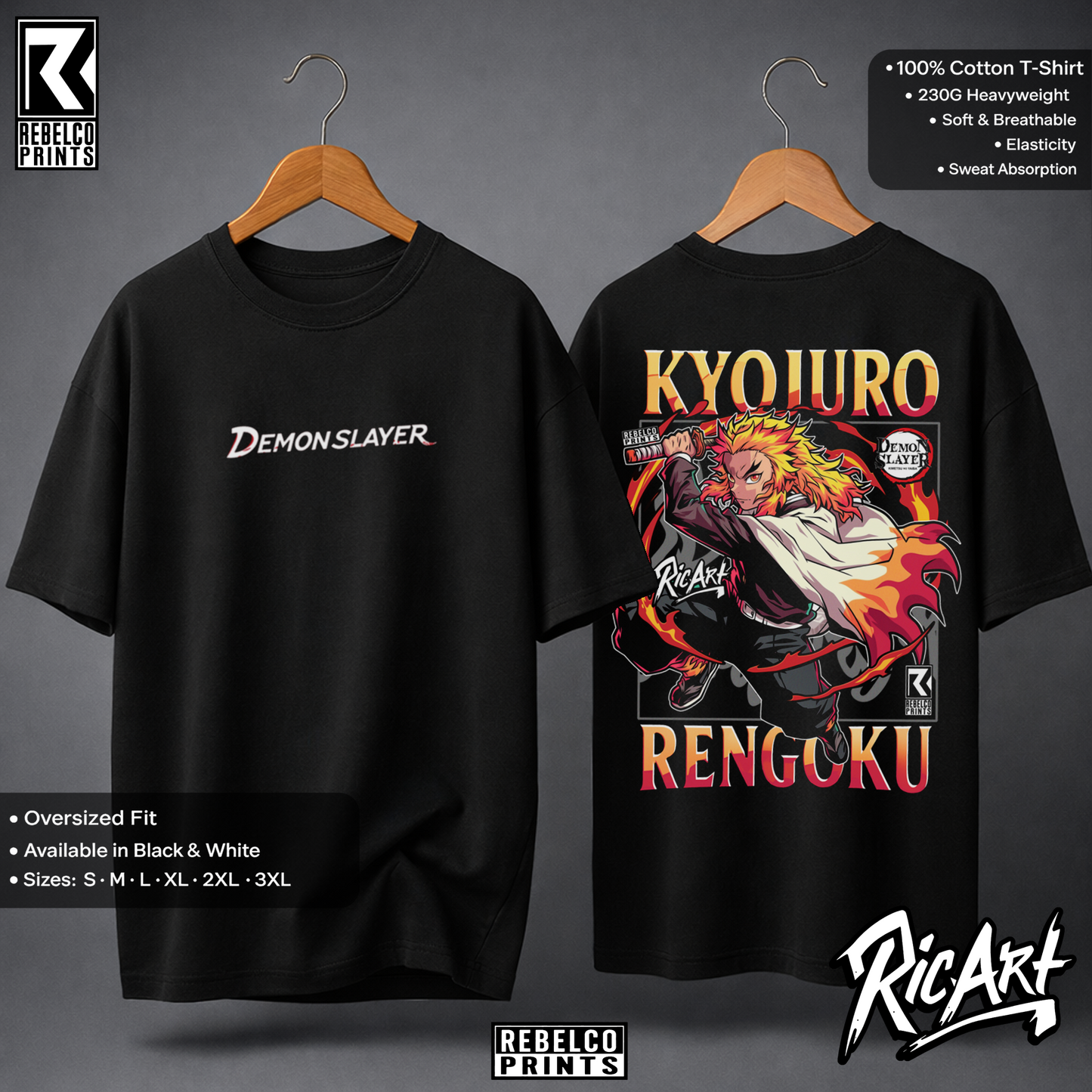 Demon Slayer Rengoku T-Shirt