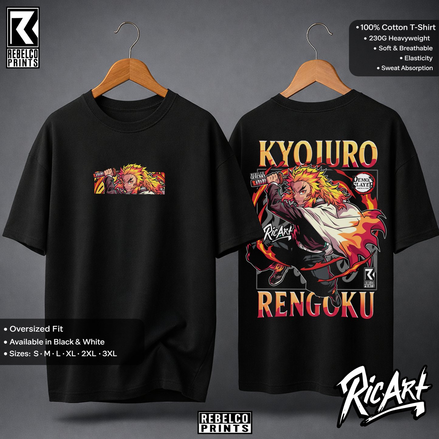 Demon Slayer Rengoku T-Shirt