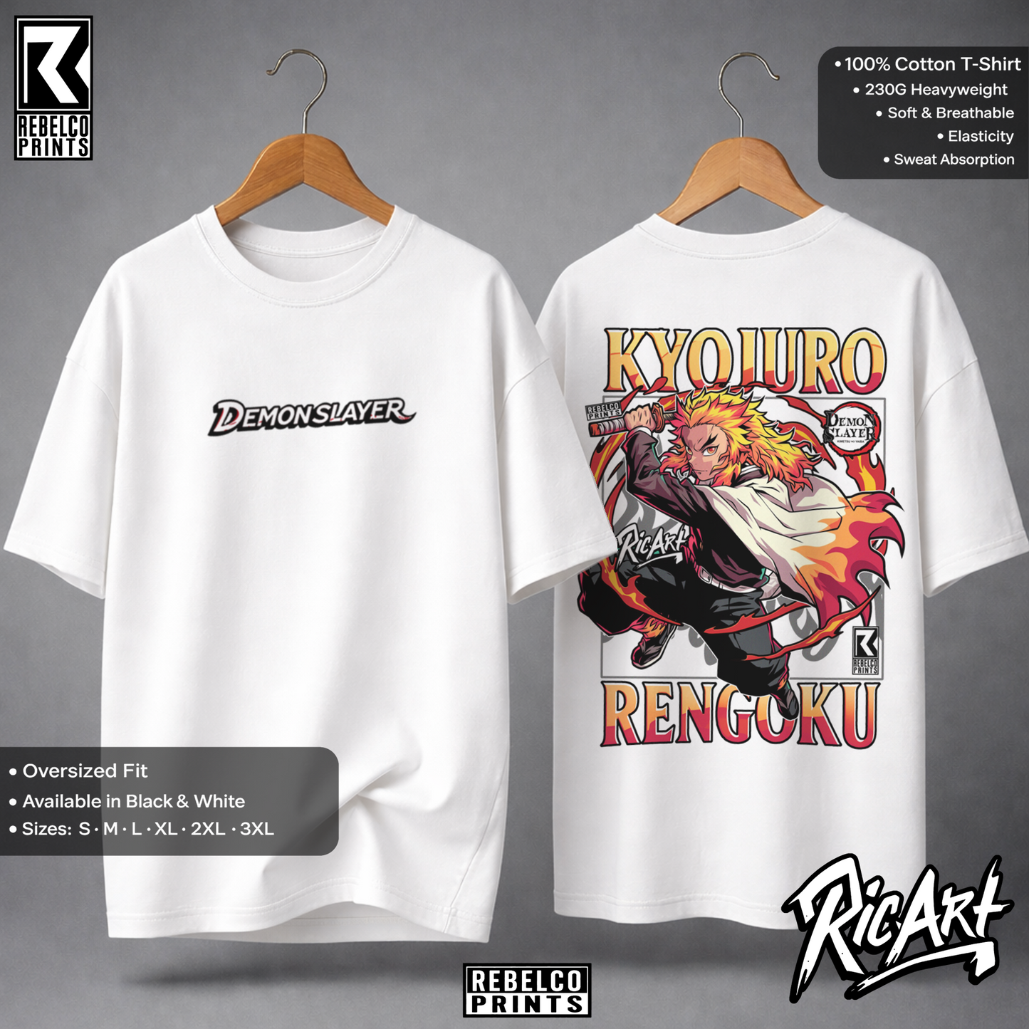 Demon Slayer Rengoku T-Shirt