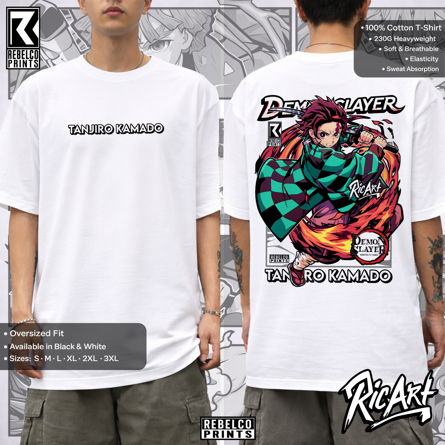 Demon Slayer Tanjiro T-Shirt