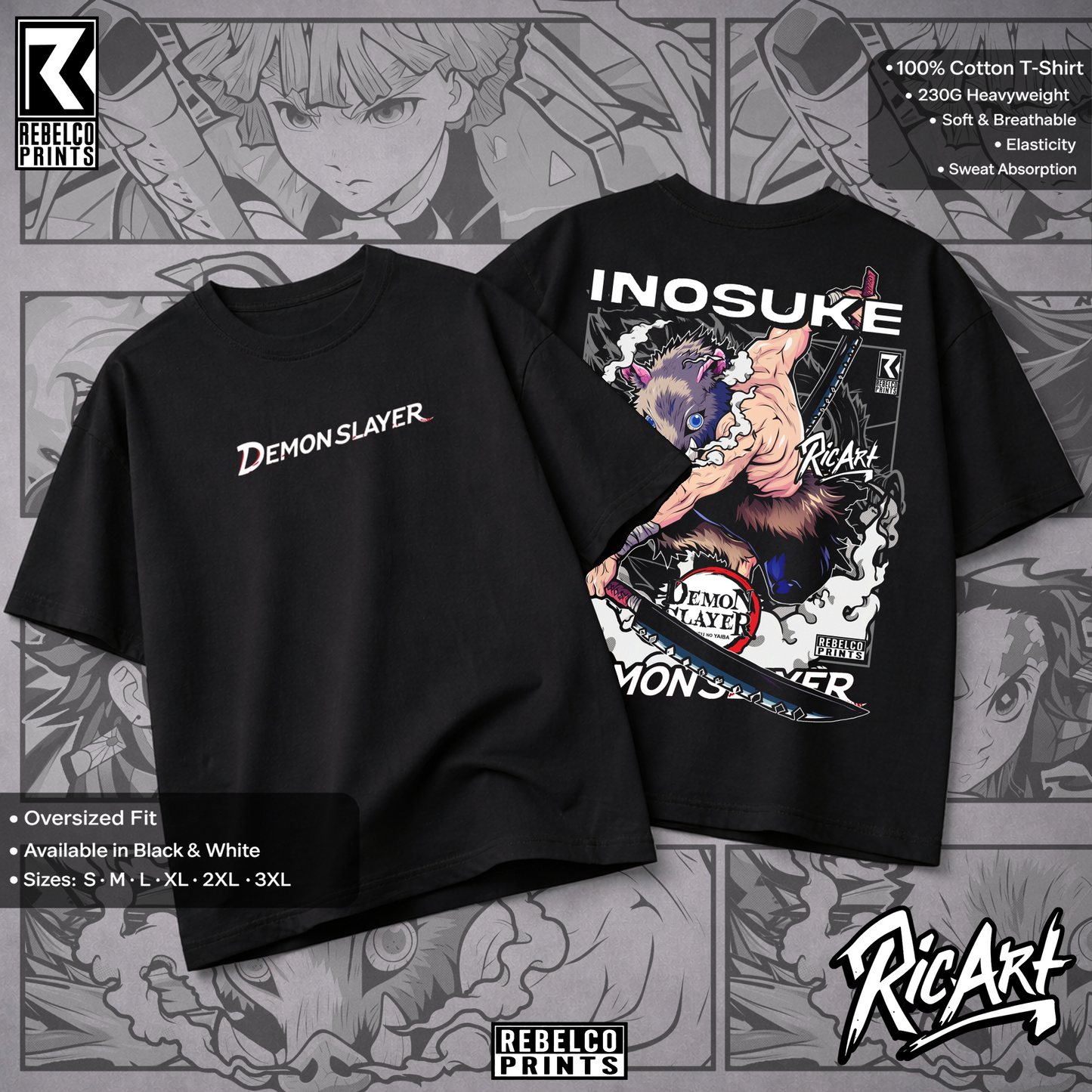 Demon Slayer Inosuke T-Shirt