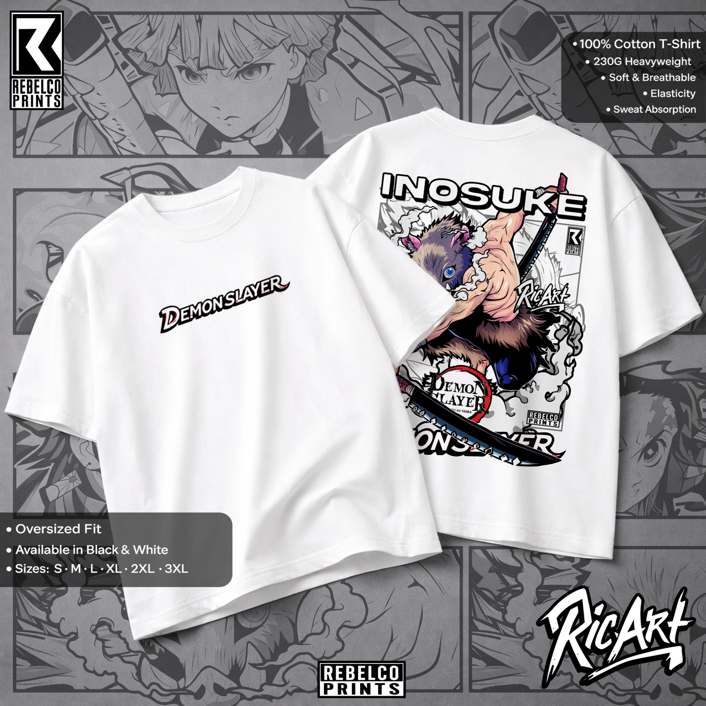 Demon Slayer Inosuke T-Shirt