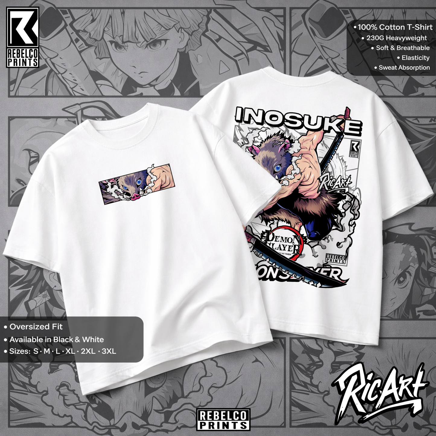 Demon Slayer Inosuke T-Shirt