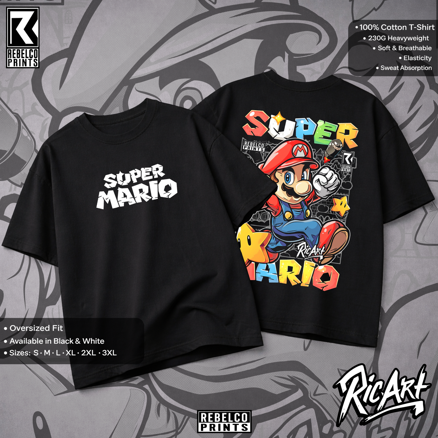 Super Mario Bros. Mario T-Shirt