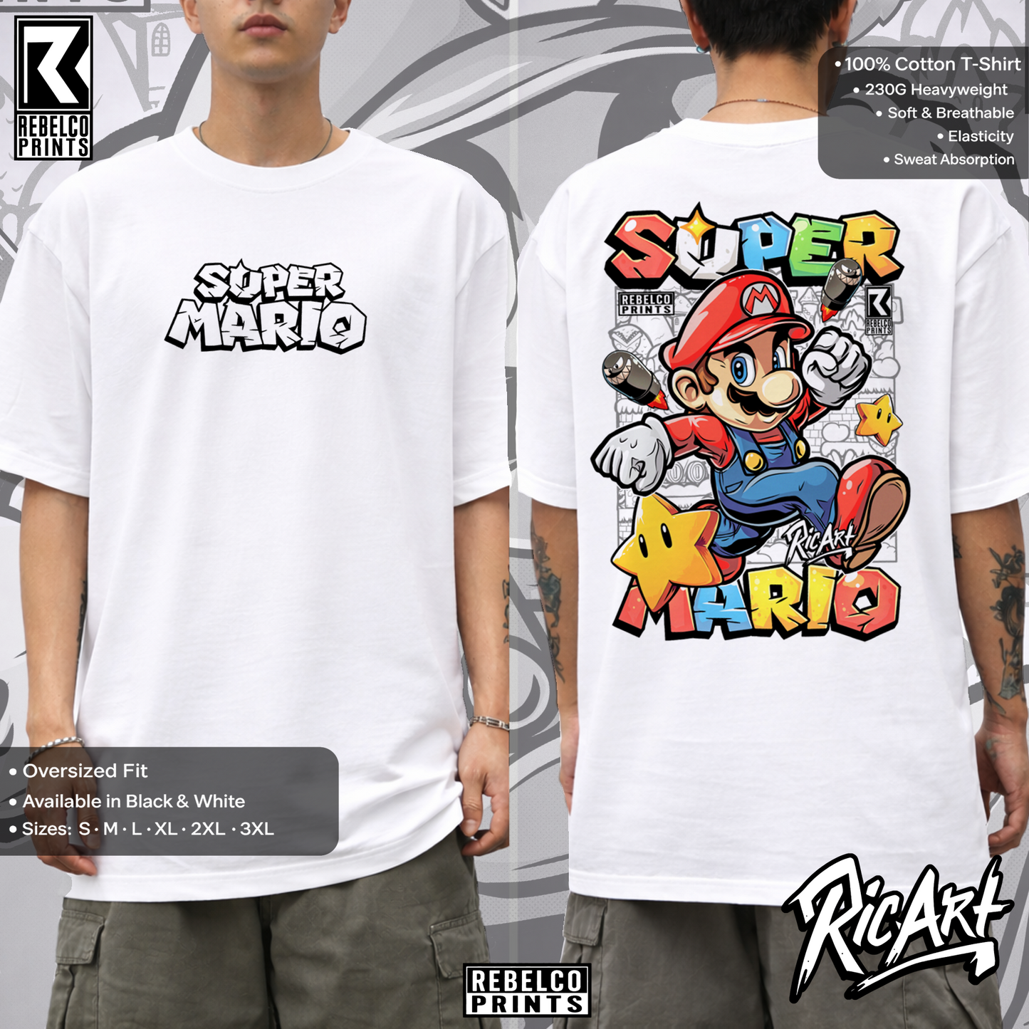 Super Mario Bros. Mario T-Shirt