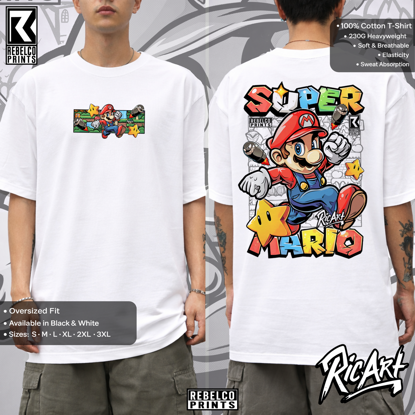 Super Mario Bros. Mario T-Shirt