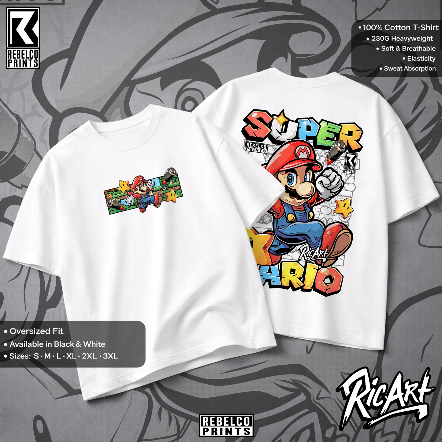 Super Mario Bros. Mario T-Shirt