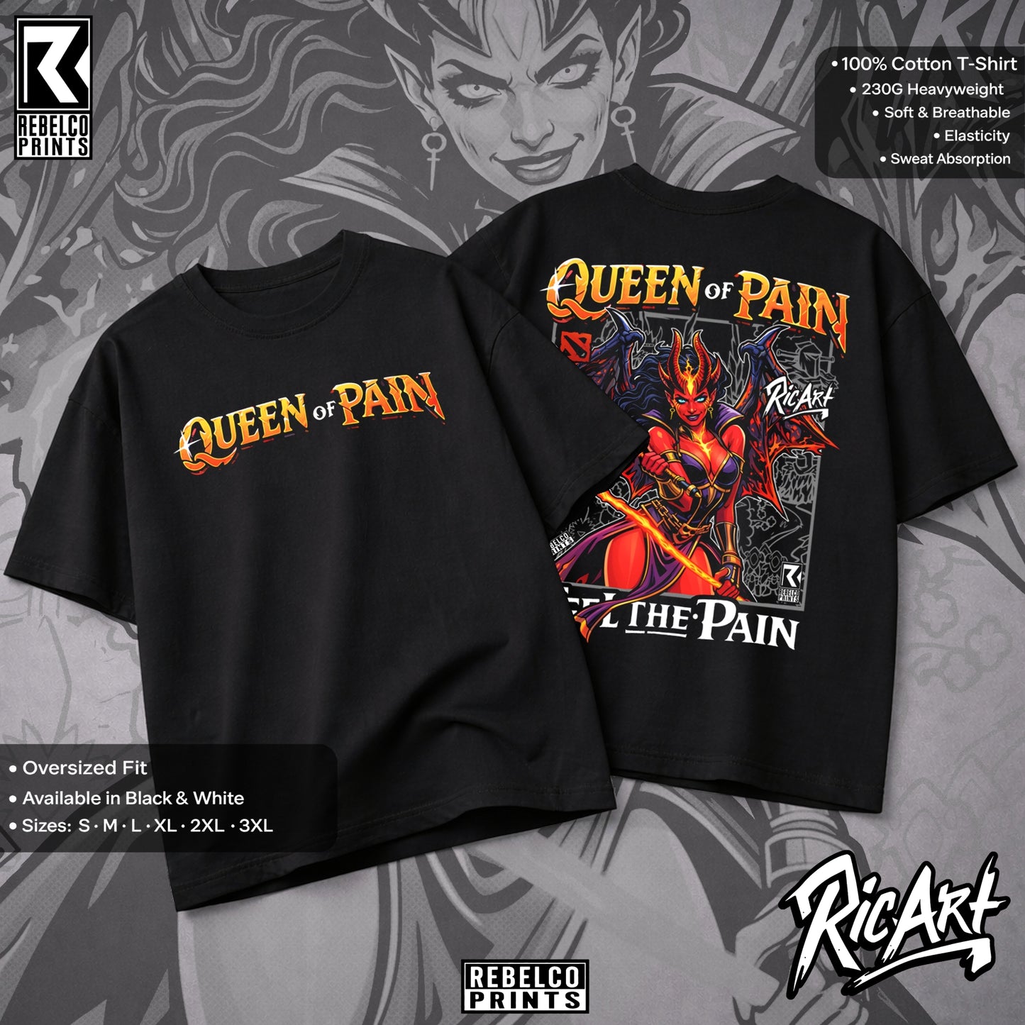 DOTA 2 Queen of Pain T-Shirt