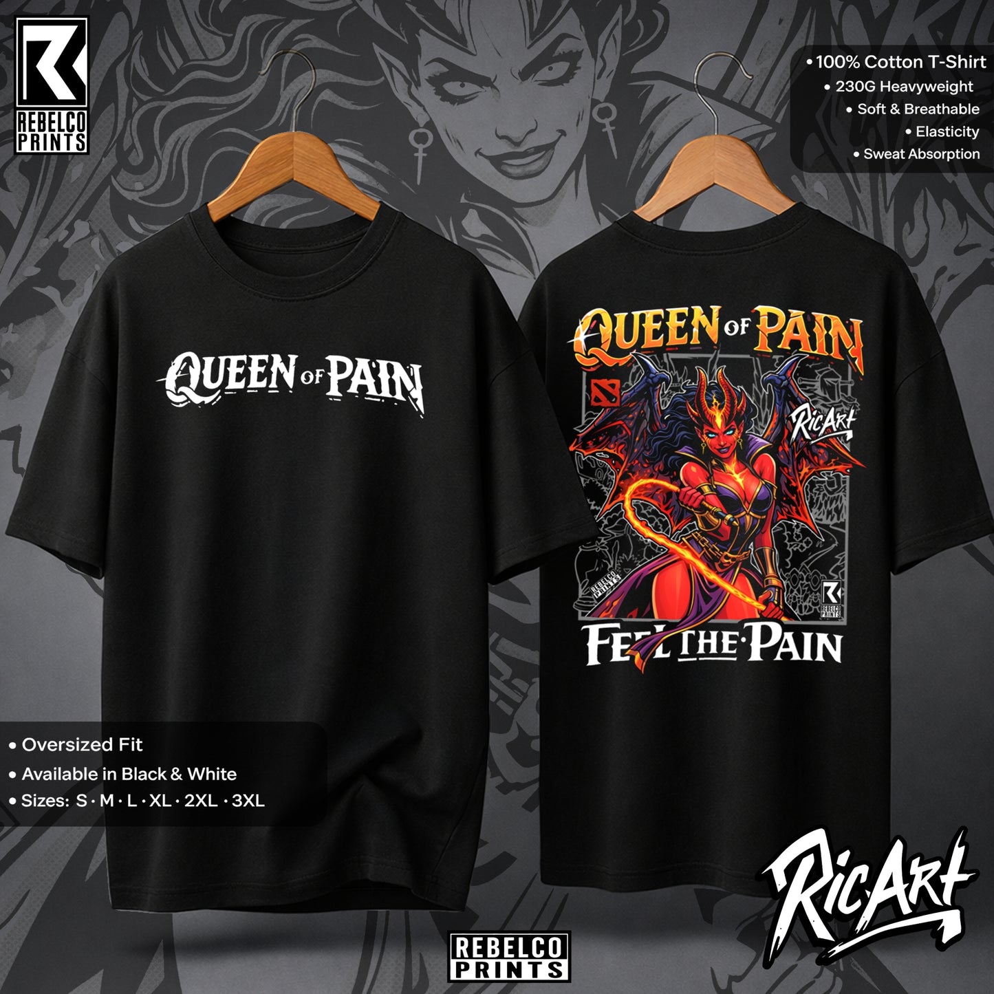DOTA 2 Queen of Pain T-Shirt