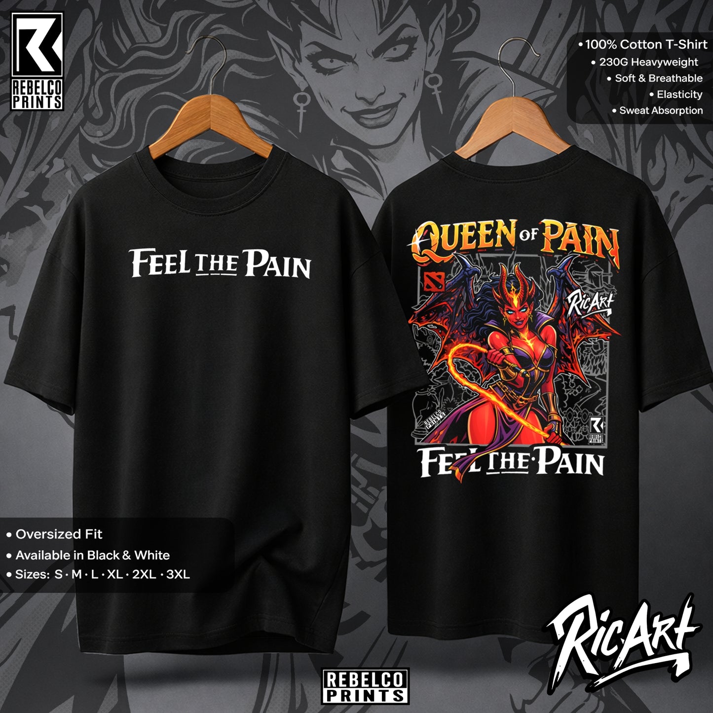 DOTA 2 Queen of Pain T-Shirt