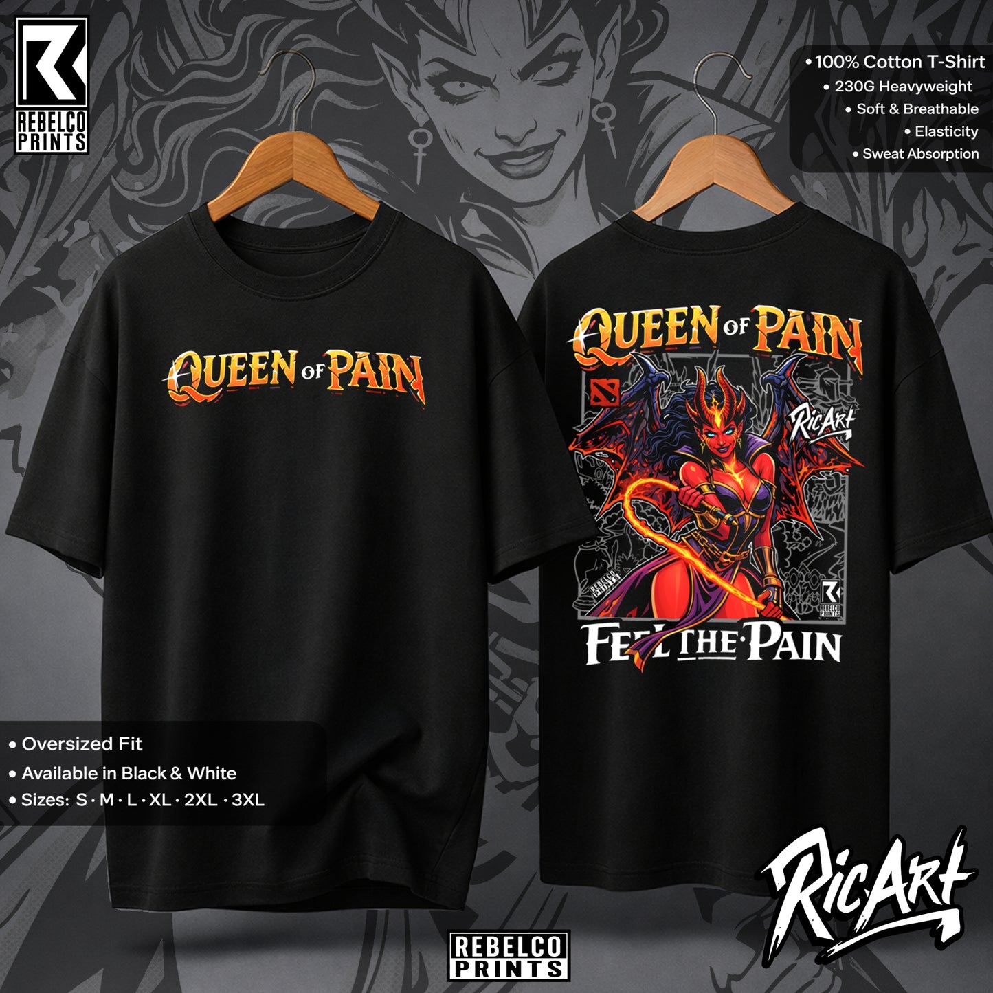 DOTA 2 Queen of Pain T-Shirt