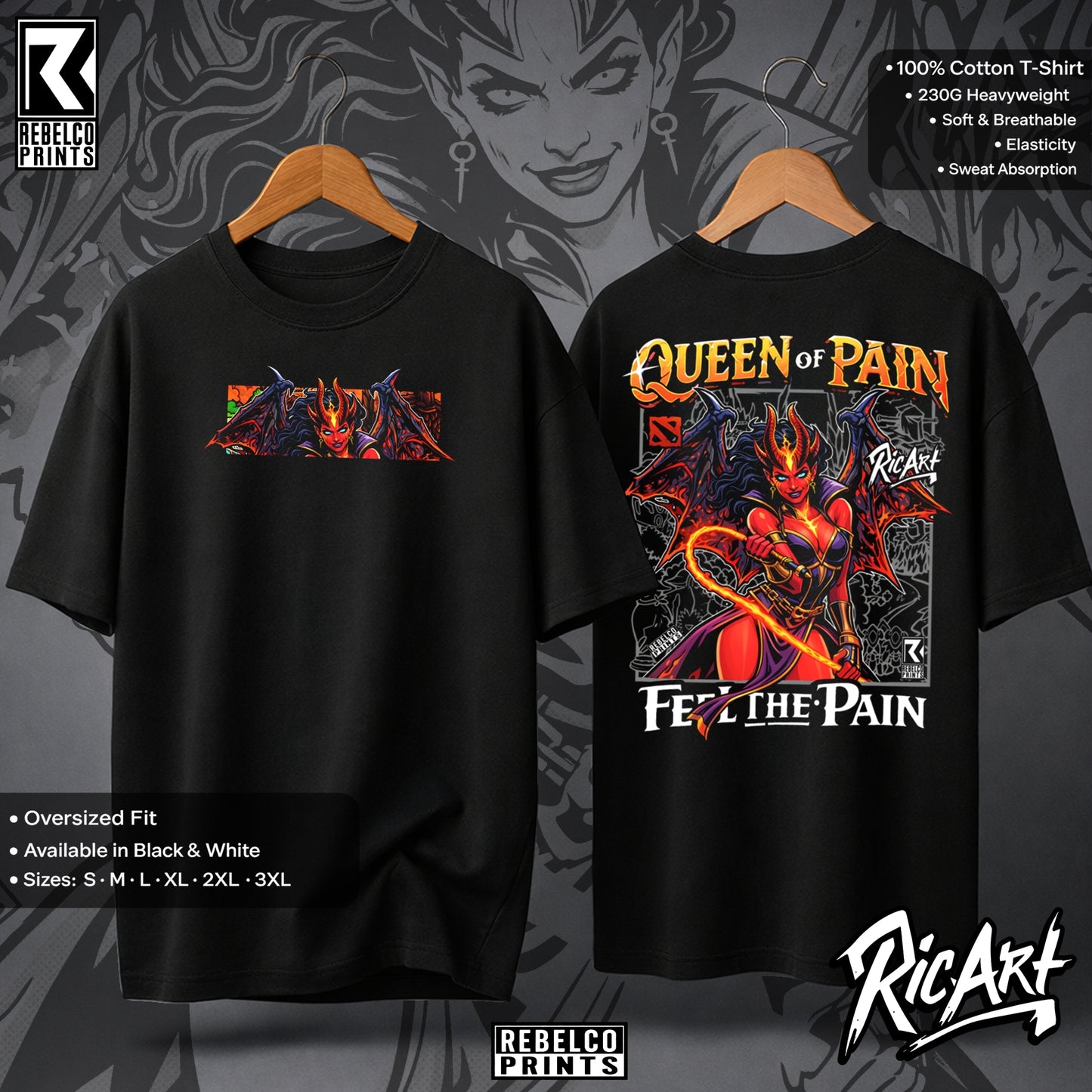 DOTA 2 Queen of Pain T-Shirt