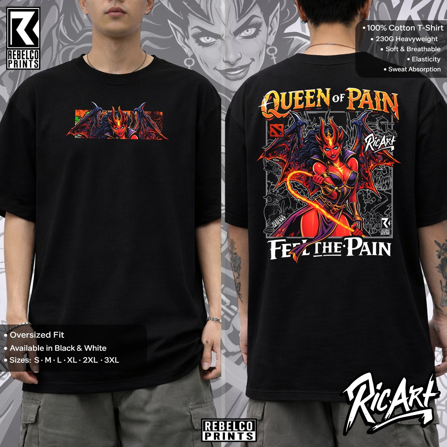 DOTA 2 Queen of Pain T-Shirt