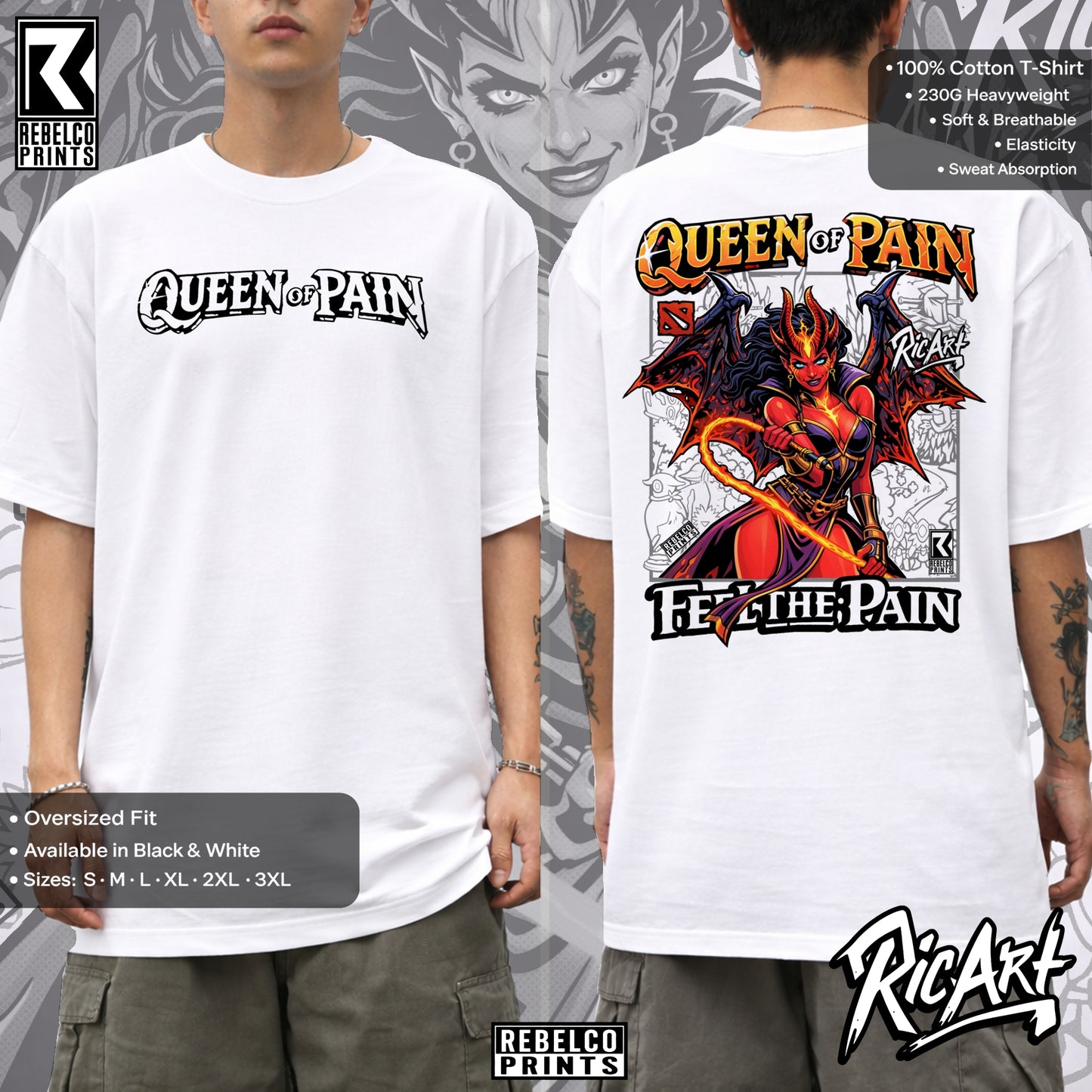 DOTA 2 Queen of Pain T-Shirt