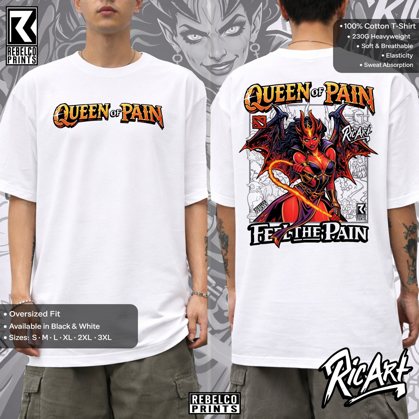 DOTA 2 Queen of Pain T-Shirt