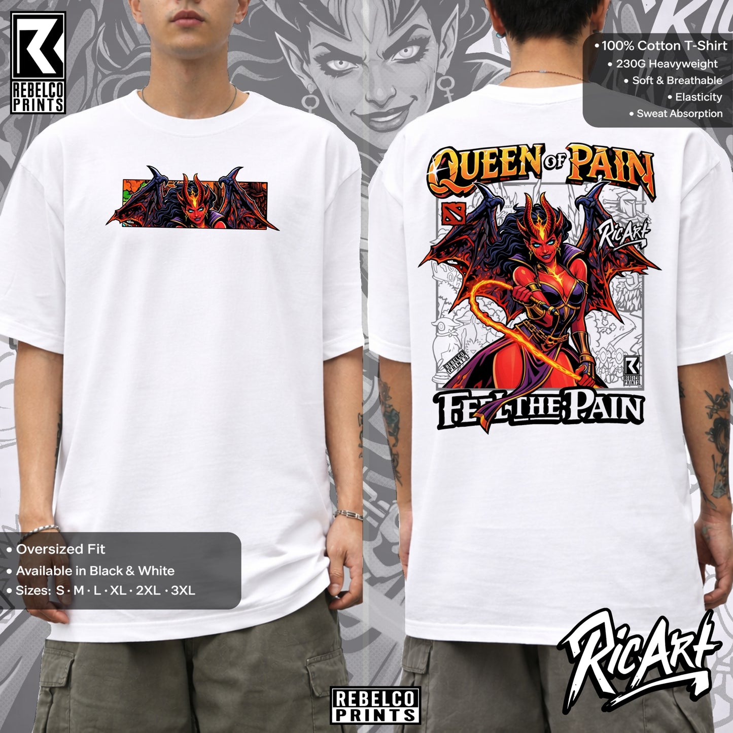 DOTA 2 Queen of Pain T-Shirt