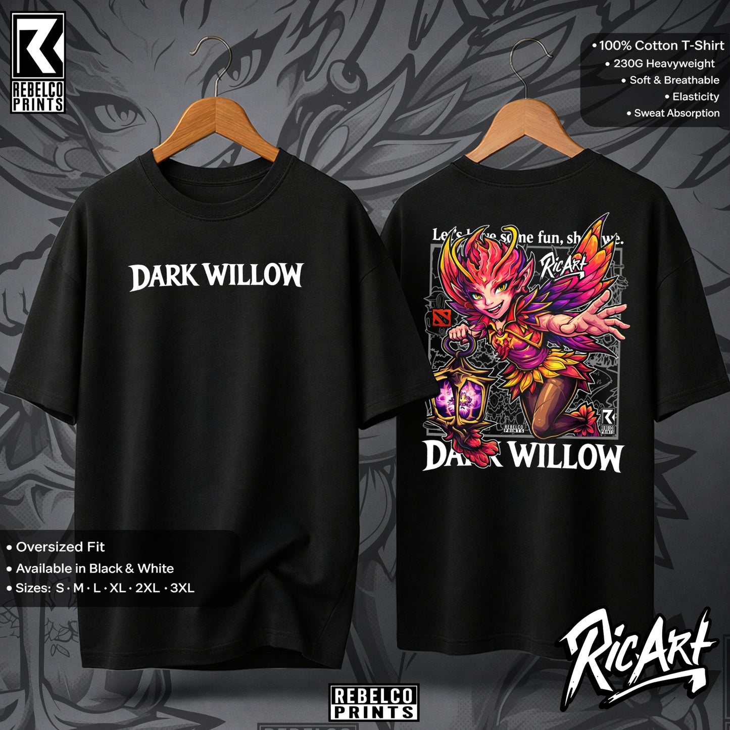 DOTA 2 DarkWillow T-Shirt