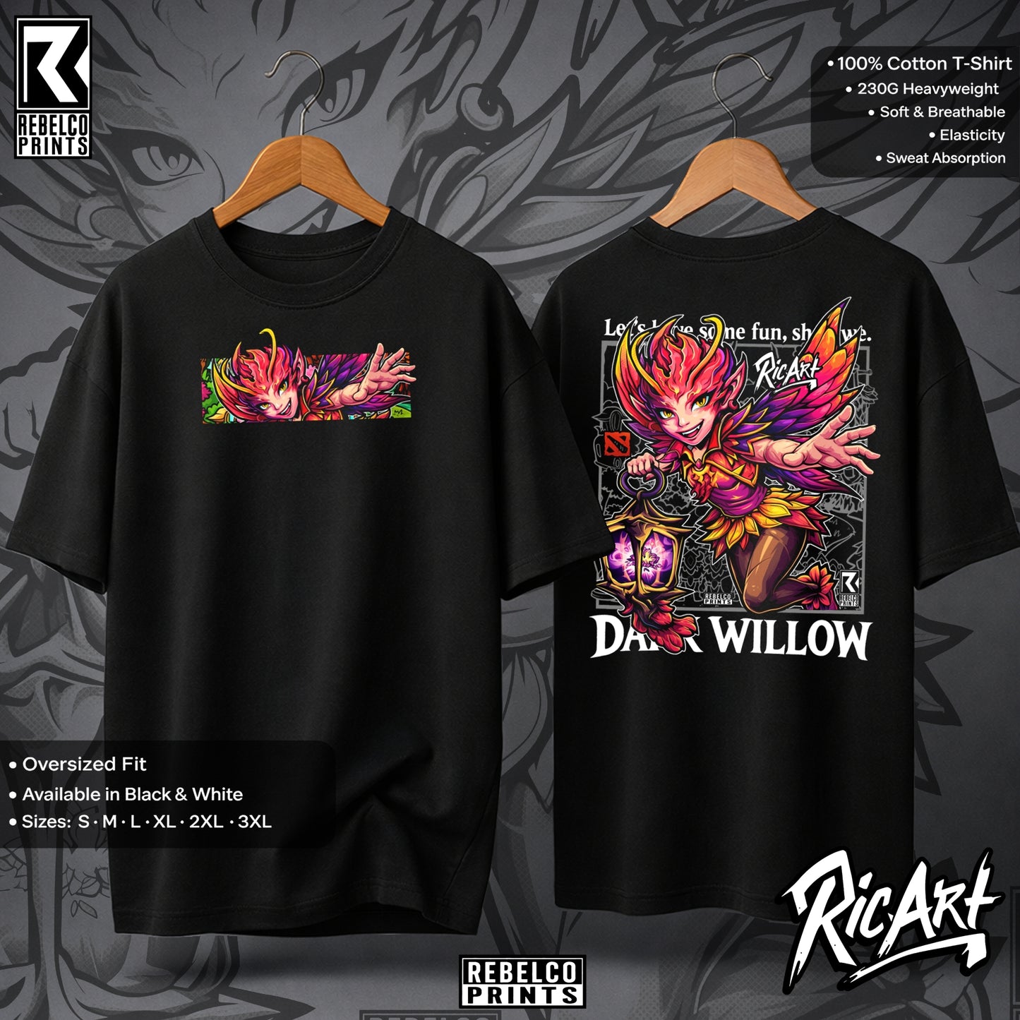 DOTA 2 DarkWillow T-Shirt