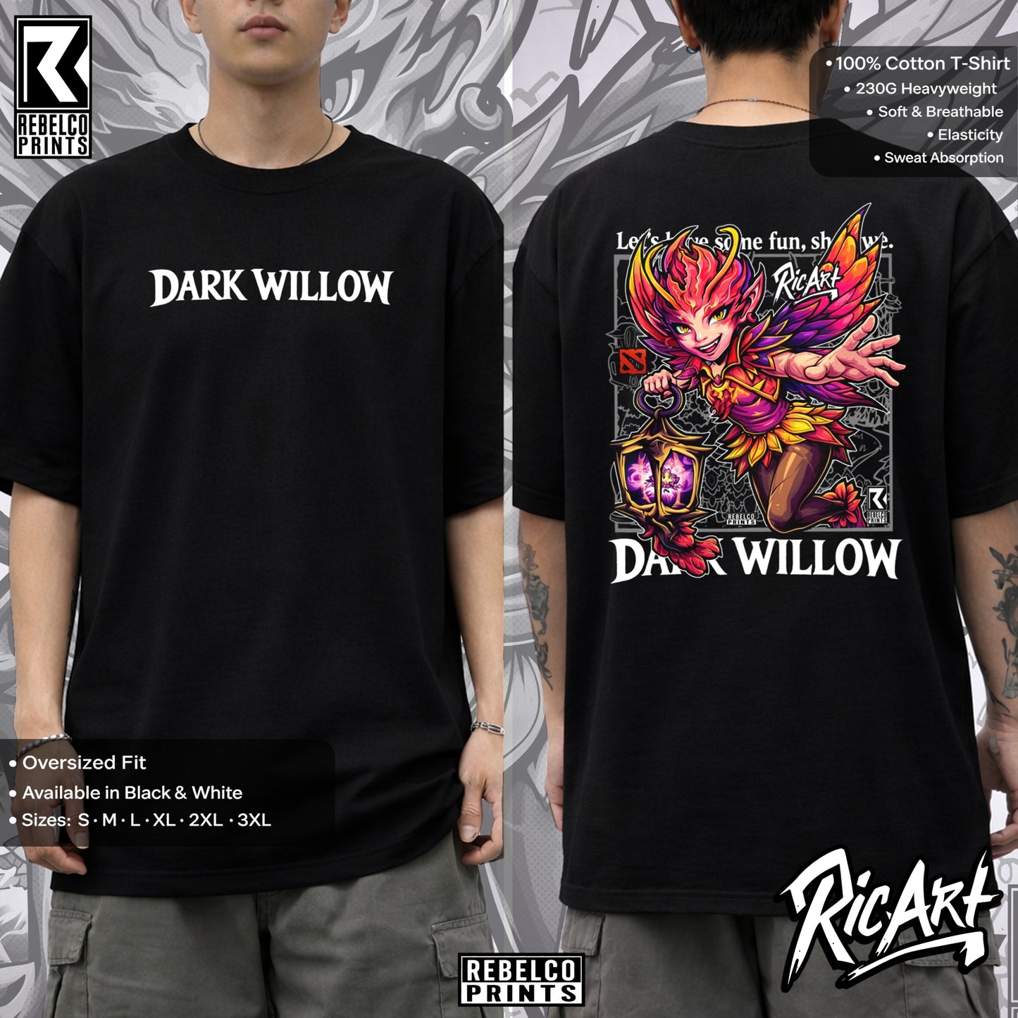 DOTA 2 DarkWillow T-Shirt