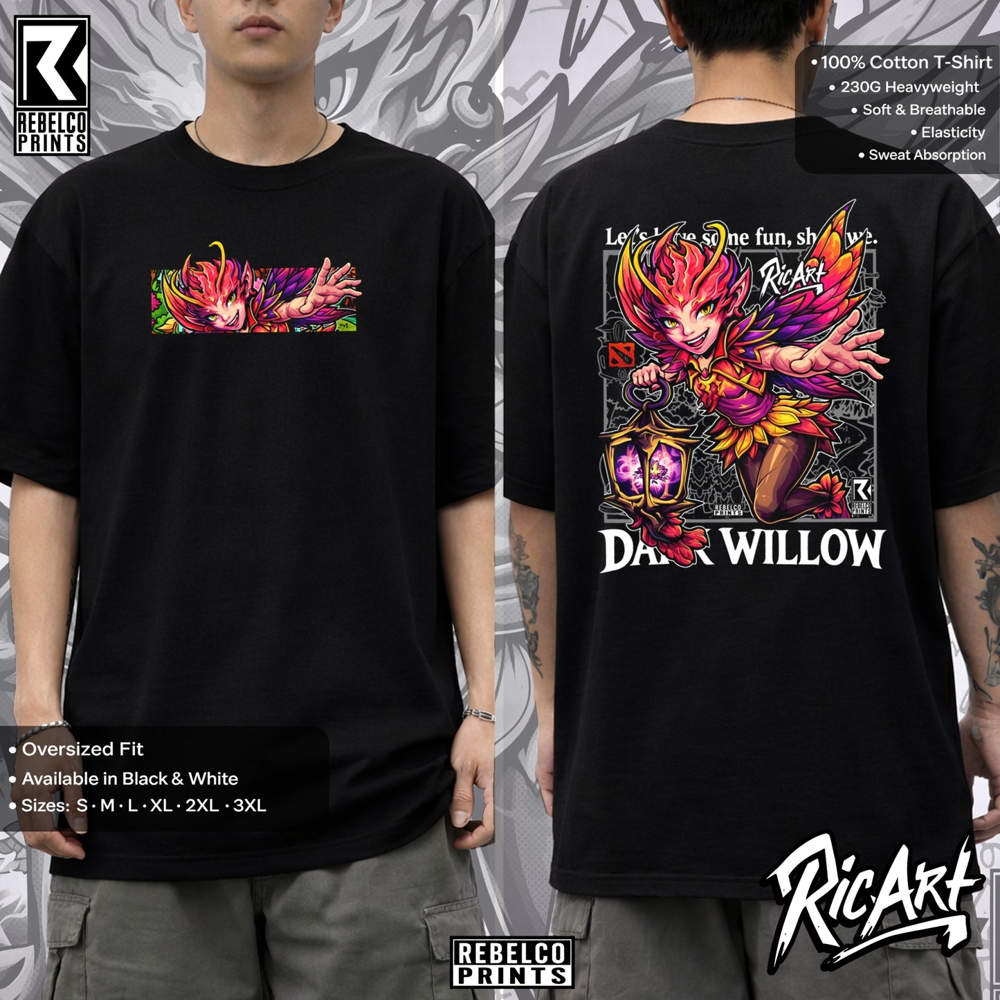 DOTA 2 DarkWillow T-Shirt