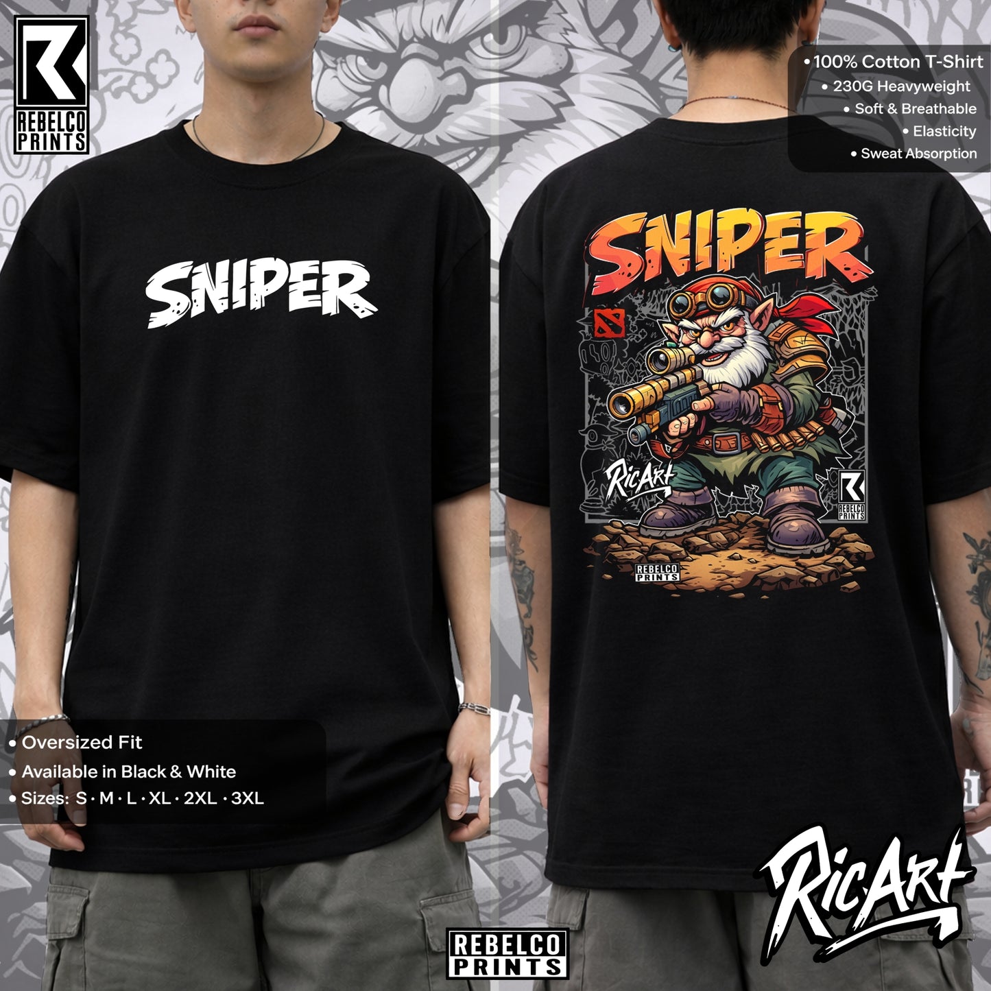 DOTA 2 Sniper T-Shirt