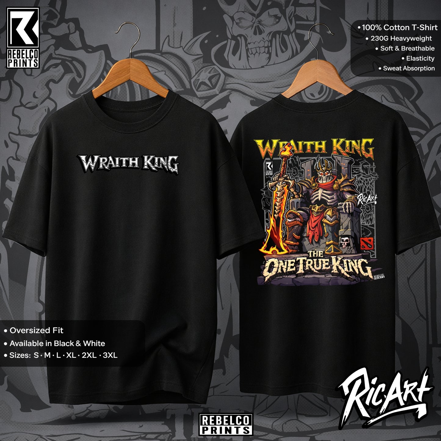 DOTA 2 Wraith King T-Shirt