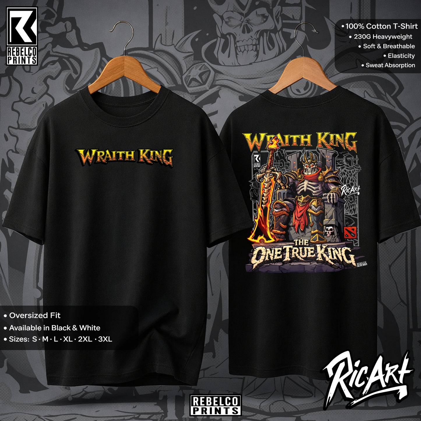 DOTA 2 Wraith King T-Shirt