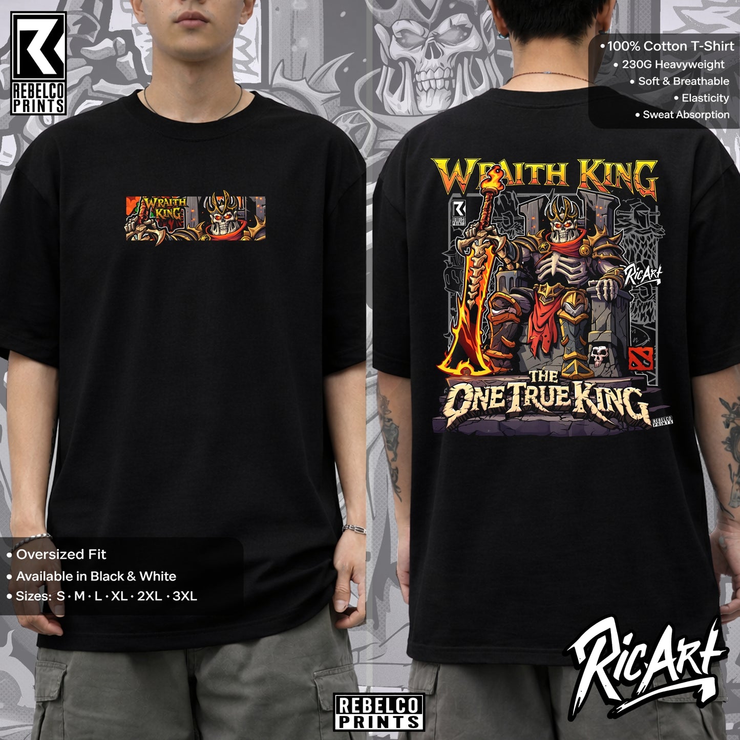DOTA 2 Wraith King T-Shirt