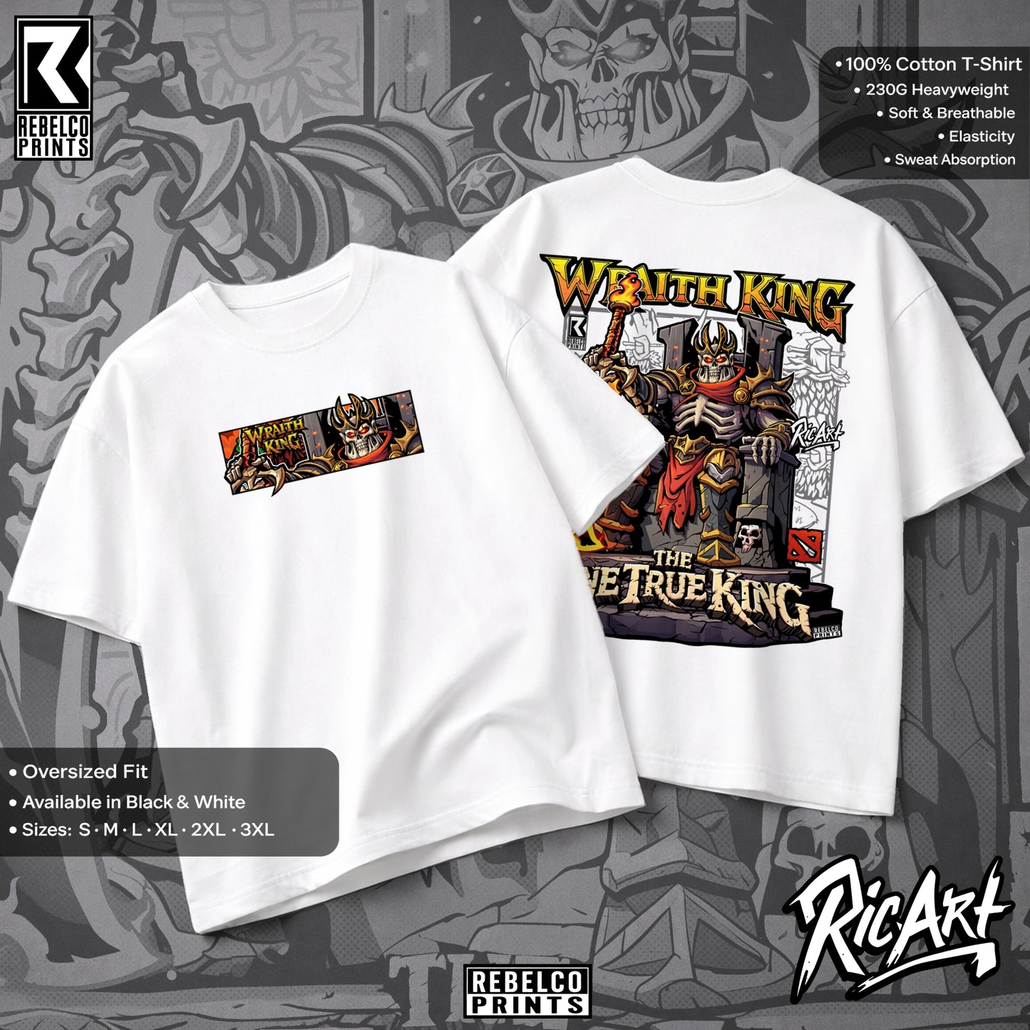 DOTA 2 Wraith King T-Shirt