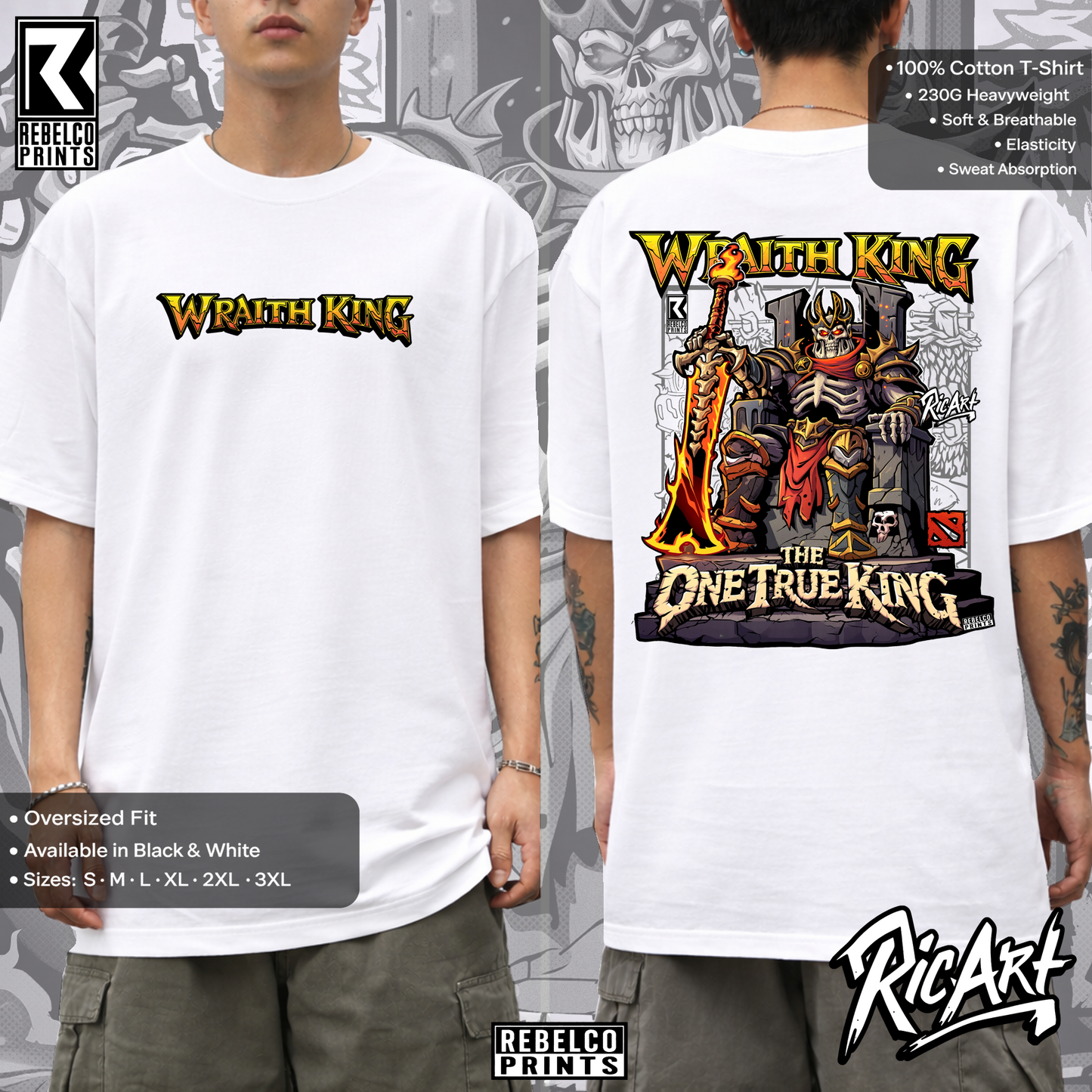 DOTA 2 Wraith King T-Shirt