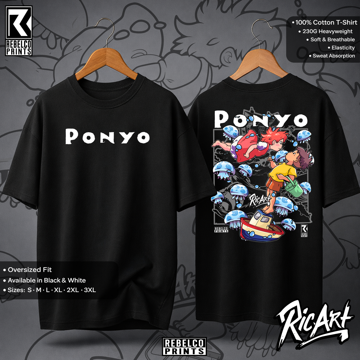 Studio Gibli Ponyo T-Shirt