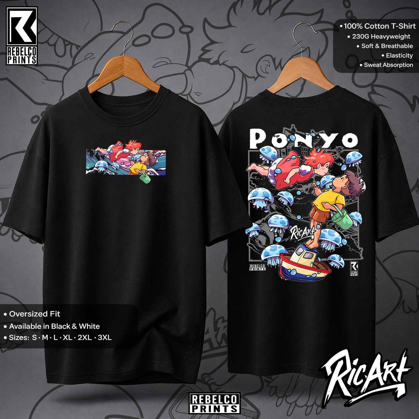 Studio Gibli Ponyo T-Shirt