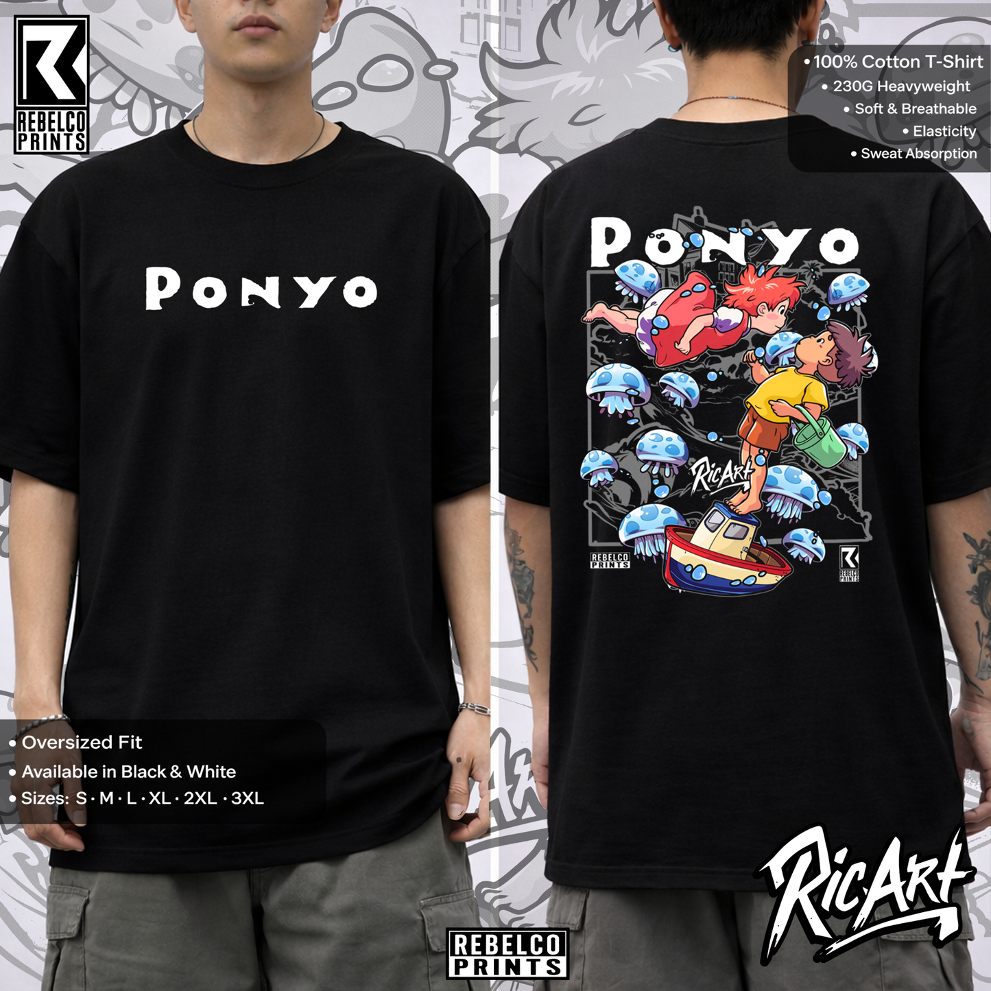 Studio Gibli Ponyo T-Shirt