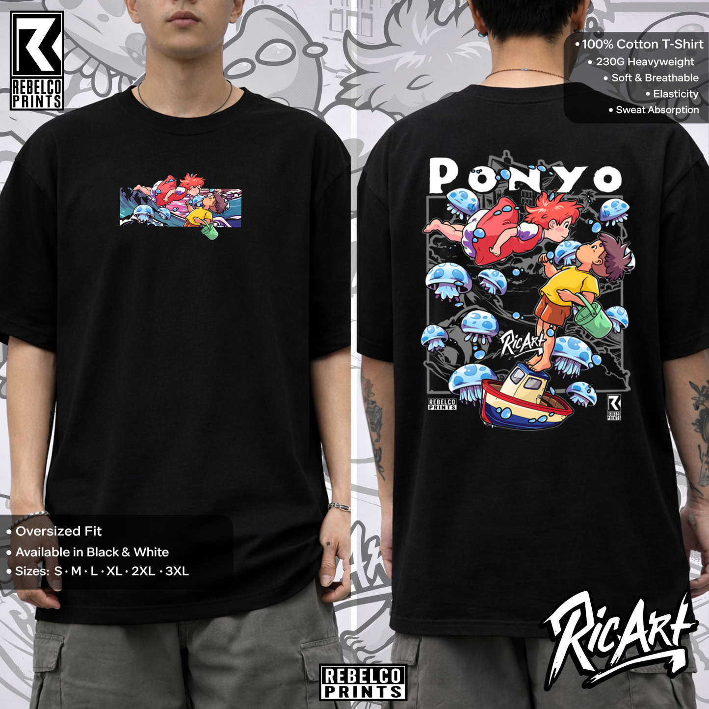 Studio Gibli Ponyo T-Shirt
