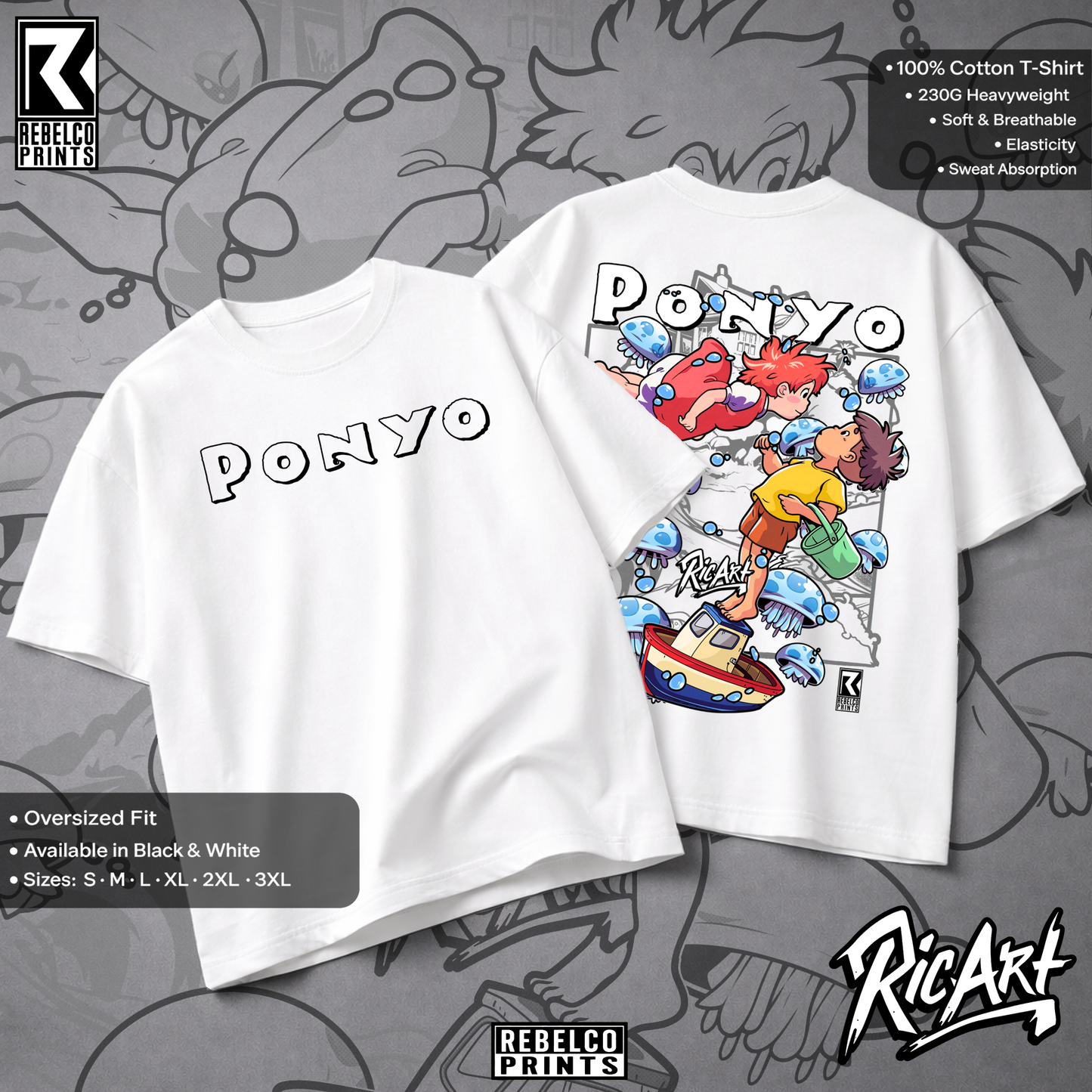 Studio Gibli Ponyo T-Shirt