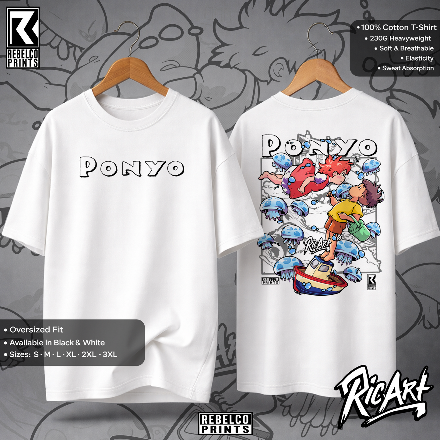 Studio Gibli Ponyo T-Shirt