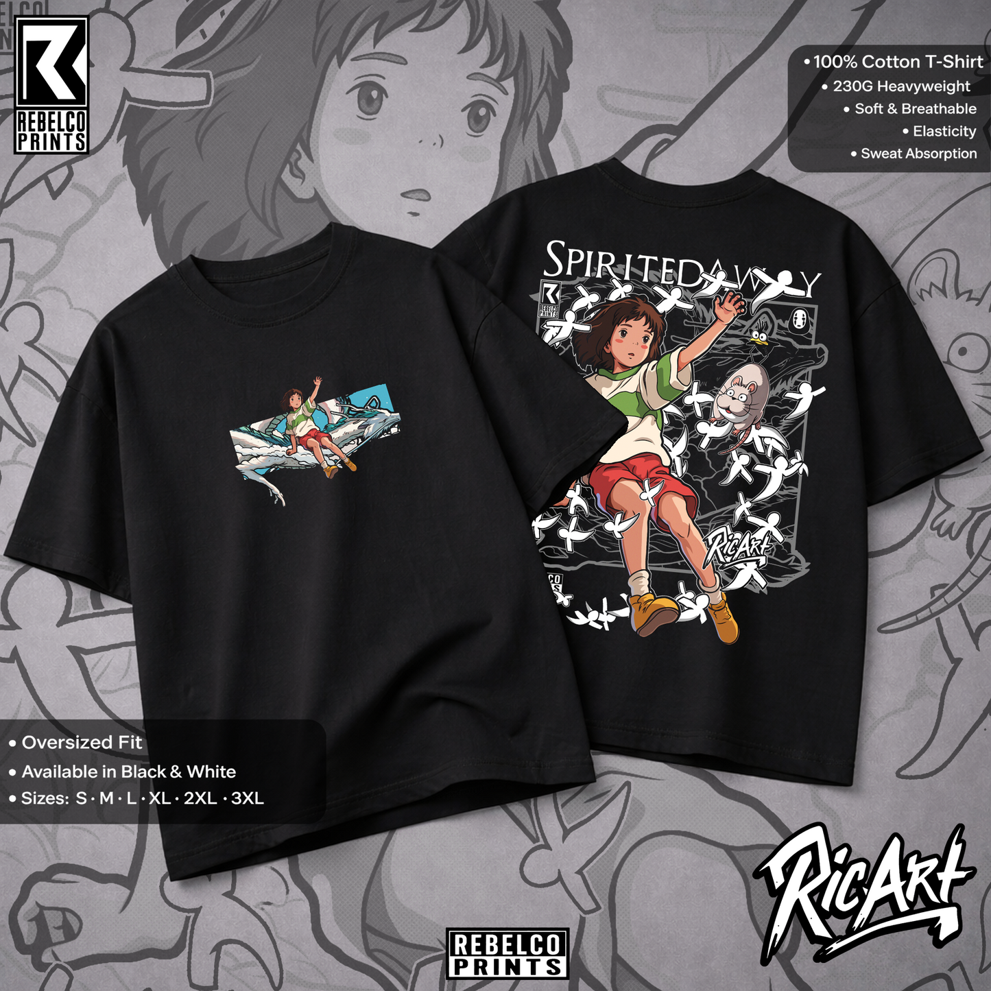 Studio Gibli Spirited Away T-Shirt