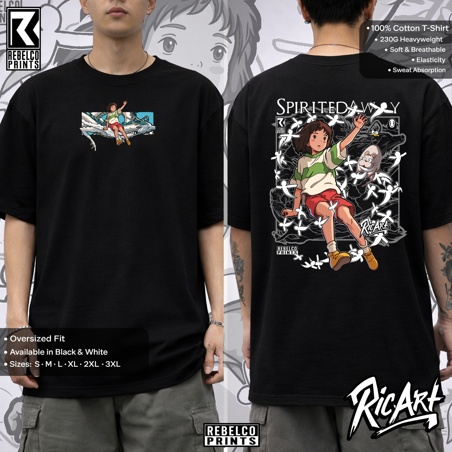 Studio Gibli Spirited Away T-Shirt
