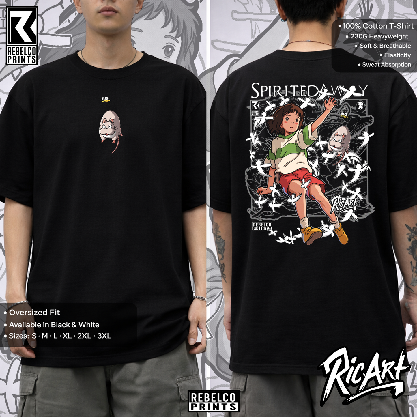 Studio Gibli Spirited Away T-Shirt