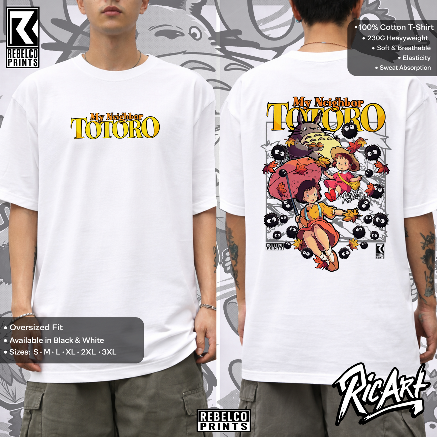 Studio Gibli My Neighbor Totoro T-Shirt