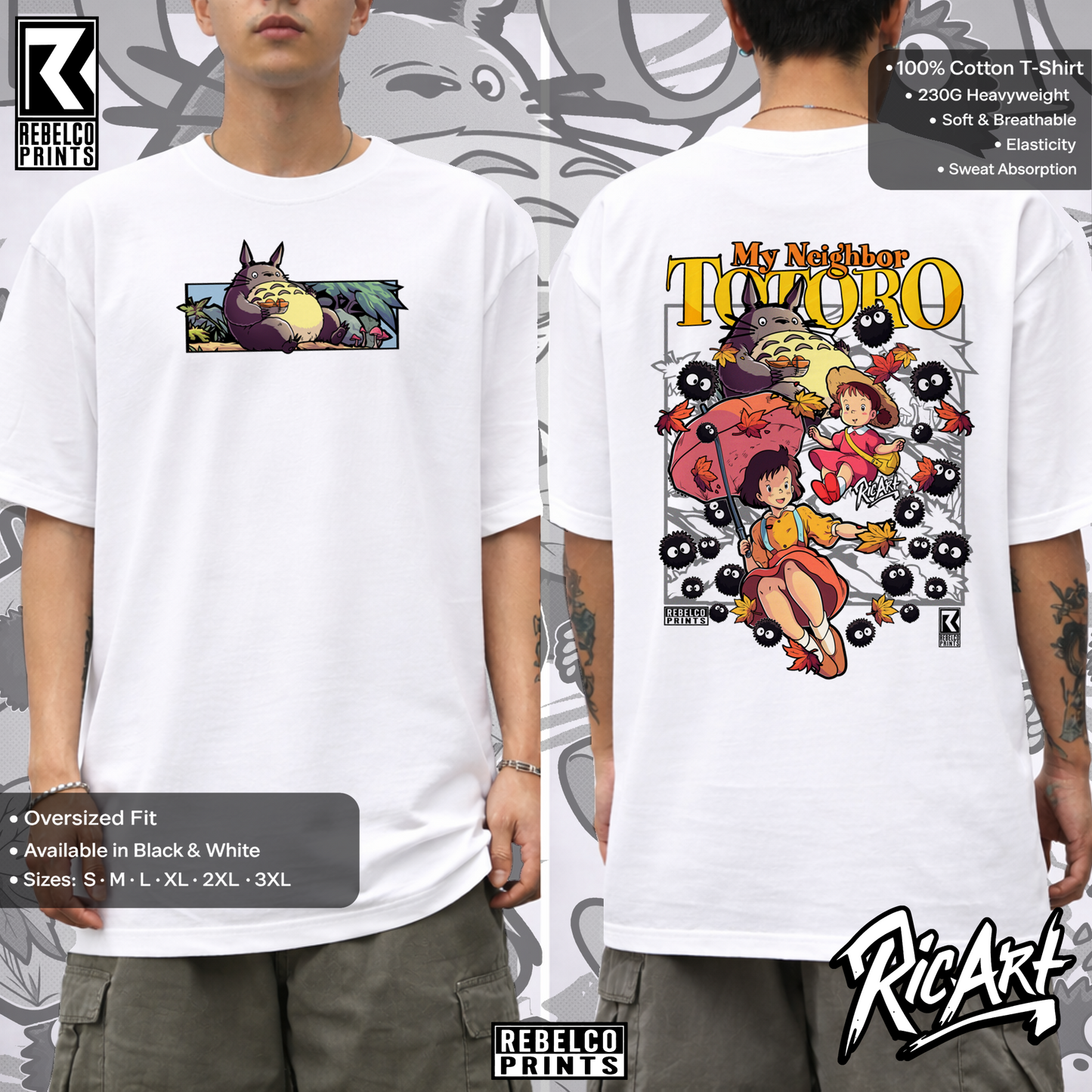 Studio Gibli My Neighbor Totoro T-Shirt