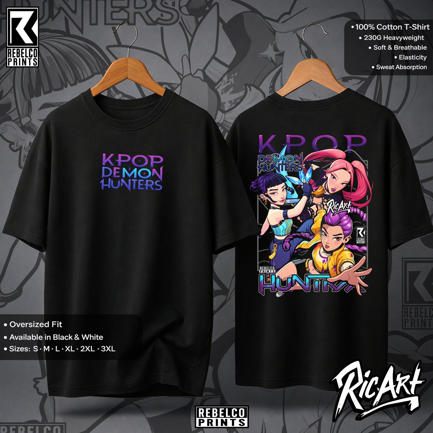 K-Pop Demon Hunter Huntrix T-Shirt