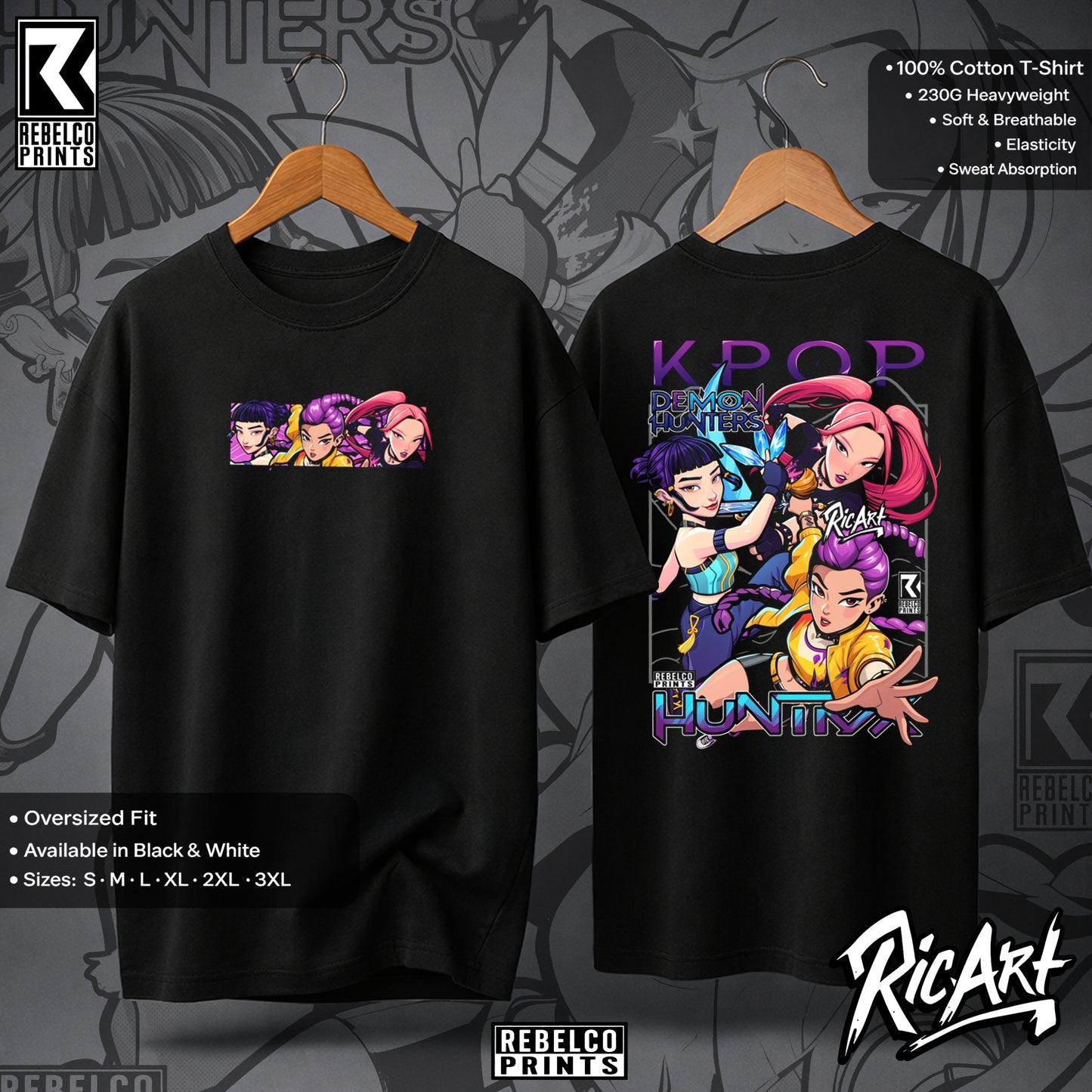 K-Pop Demon Hunter Huntrix T-Shirt