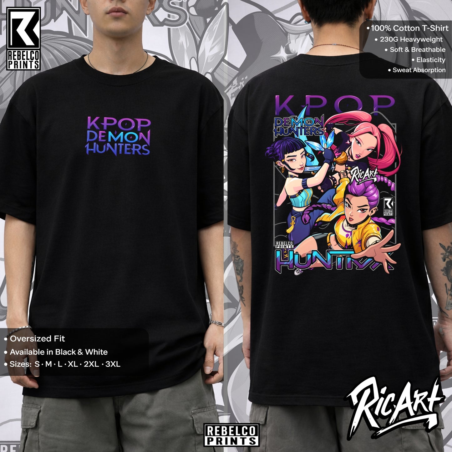 K-Pop Demon Hunter Huntrix T-Shirt